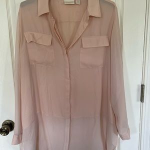 Chico’s 100% polyester blouse size 3